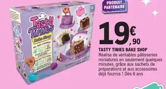 E.Leclerc TASTY TINIES Bake shop offre