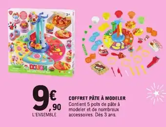E.Leclerc Coffret pâte à modeler offre