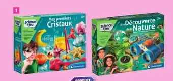 E.Leclerc Lot de 2 coffrets cristaux et nature offre