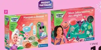 E.Leclerc Lot de 2 coffrets beauté et ongles offre