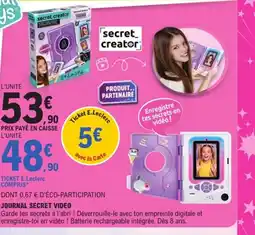 E.Leclerc Journal secret video offre