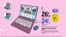 E.Leclerc Ordinateur educatif bilingue stitch offre