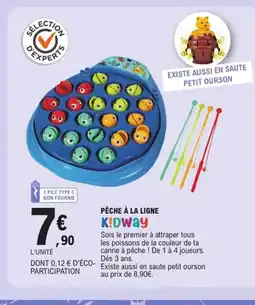 E.Leclerc KIDWAY Pêche à la ligne offre