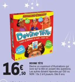 E.Leclerc DEVINE TÊTE offre