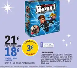 E.Leclerc CHRONO BOMB offre