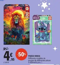 E.Leclerc Puzzle educa offre