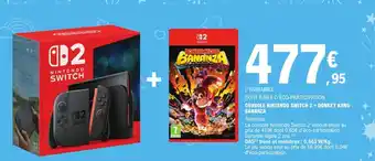 E.Leclerc Console nintendo switch 2 + donkey kong bananza offre