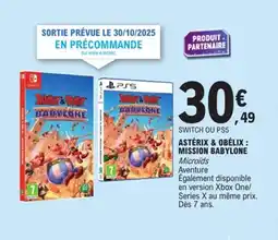 E.Leclerc Astérix & obélix : mission babylone offre
