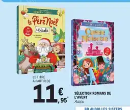 E.Leclerc Sélection romans de l'avent offre