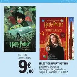 E.Leclerc HARRY POTTER Sélection offre