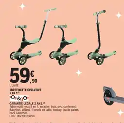 E.Leclerc Trottinette evolutive offre