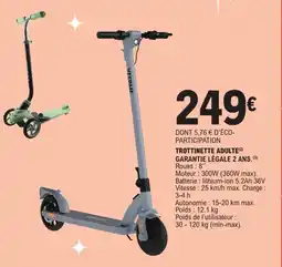 E.Leclerc Trottinette adulte offre