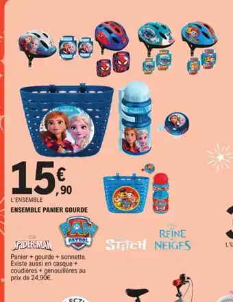 E.Leclerc Ensemble panier gourde offre