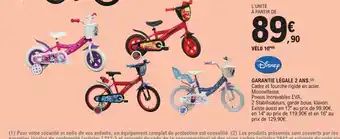 E.Leclerc DISNEY Vélo 10 offre