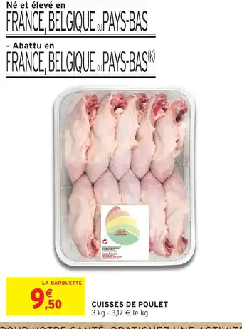 Intermarché Hyper Cuisses de poulet offre