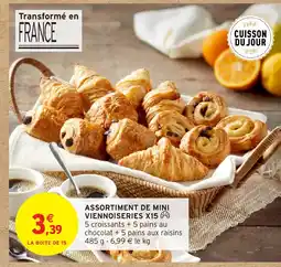 Intermarché Hyper Assortiment de mini viennoiseries x15 offre
