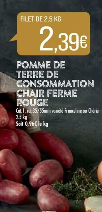 Match Pomme de Terre de Consommation offre