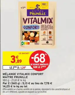Intermarché Hyper MAÎTRE PRUNILLE Mélange vitalmix confort offre