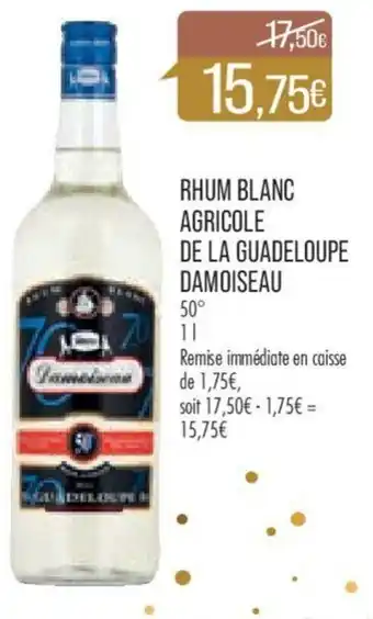 Match Rhum Blanc Agricole offre