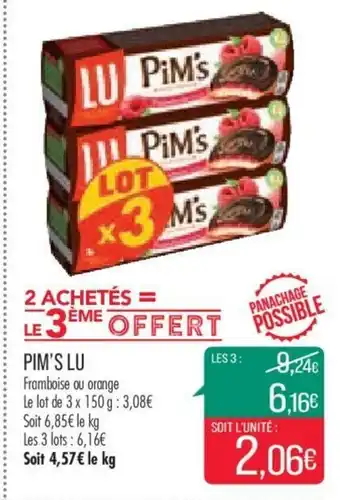 Match Pim's Lu offre