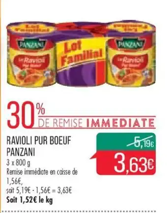 Match Ravioli Pur Boeuf offre