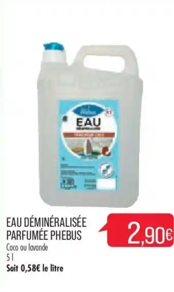 Match Eau Déminéralisée offre