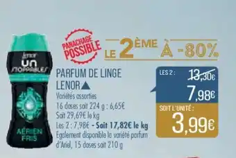 Match Parfum de Linge offre