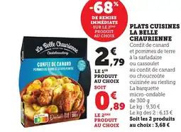 Maximarché Plats cuisines la belle chaurienne offre