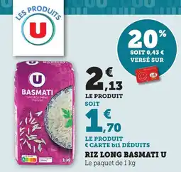 Maximarché Riz long basmati u offre
