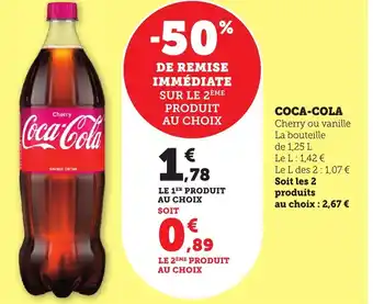Maximarché Coca-cola offre