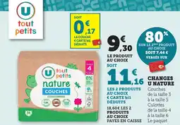 Maximarché Changes u nature offre