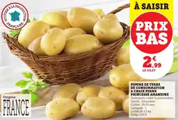 Maximarché Pomme de terre de consommation a chair ferme princesse amandine offre