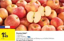 Carrefour Market Pomme gala offre