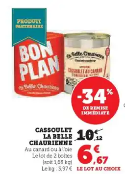 Super U Cassoulet la belle chaurienne offre