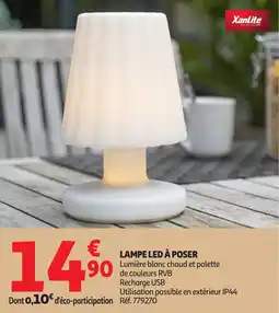 Auchan Lampe led à poser offre