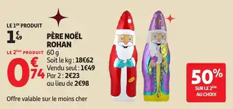 Auchan Père noël rohan offre
