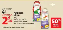 Auchan Père noël milka offre