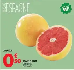 Auchan Supermarché Pomelo rose offre