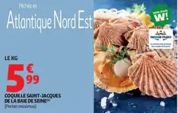 Auchan Supermarché Coquille saint-jacques de la baie de seine offre