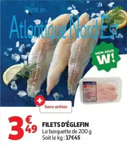 Auchan Supermarché Filets d'églefin offre