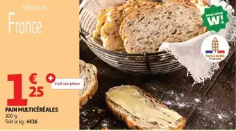 Auchan Supermarché Pain multicéréales offre
