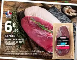 E.Leclerc MAGRET DE CANARD À LA FLEUR DE SEL DELMOND offre