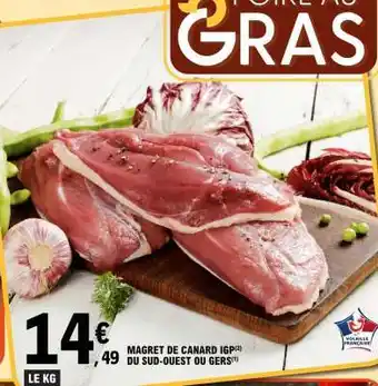 E.Leclerc Magret de Canard IGP offre