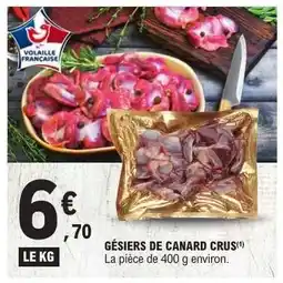 E.Leclerc GÉSIERS DE CANARD CRUS offre