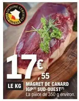 E.Leclerc Magret de Canard IGP Sud-Ouest offre