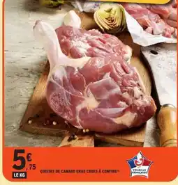 E.Leclerc Cuisses de canard gras crues à confire offre