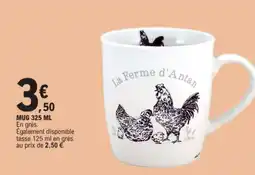 E.Leclerc Mug 325 ml offre