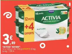 E.Leclerc Activia Nature offre