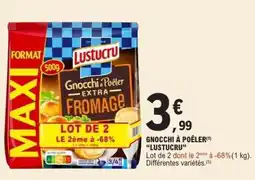 E.Leclerc Gnocchi À Poêler Lustucru offre