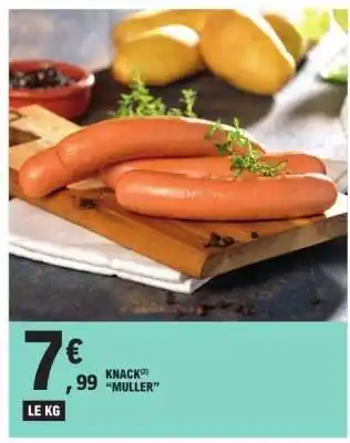 E.Leclerc KNACK MULLER offre